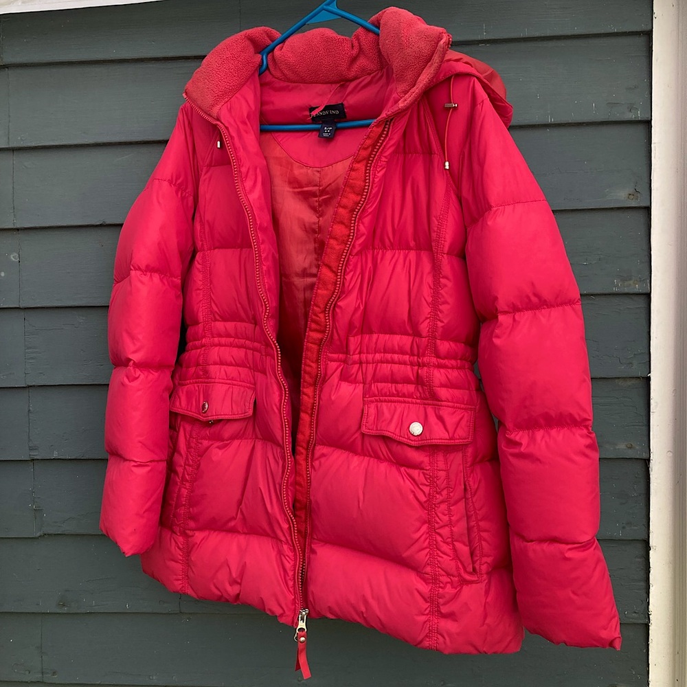 Lands’ End Down Parka, size Small (6/8)